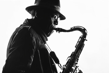 Picture of a talented musician playing music geneative ai image