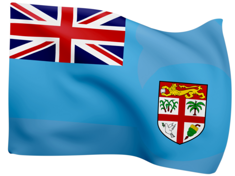 3d Flags Of Fiji. - Powered by Adobe