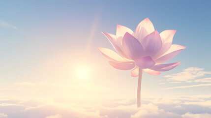 Obraz premium Anime Flower Wallpaper Featuring Lovely Lily Design