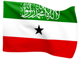 3d Flags Of Somaliand.