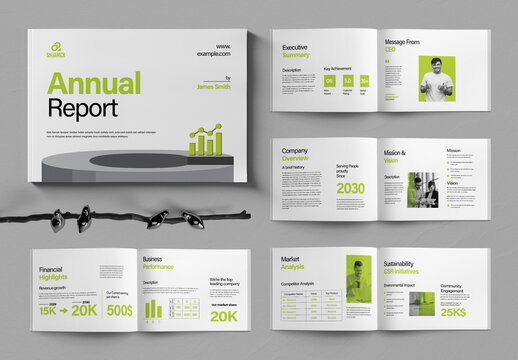 Creative Annual Report Design
