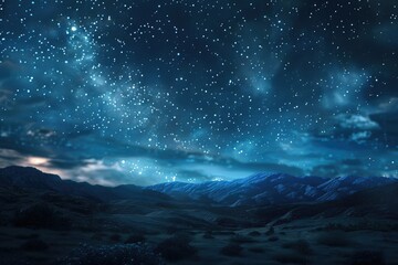 Naklejka premium Galaxy cosmos