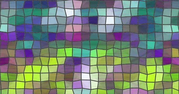 Colorful animated background and club video. Meditation video. Seamless loop. Loop