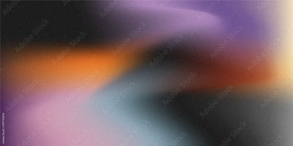 Poster abstract colorful grainy wave glowing color soft gradient shape background, design for banner, wallp