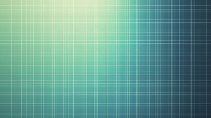 Abstract geometric background with a green and white grid pattern.