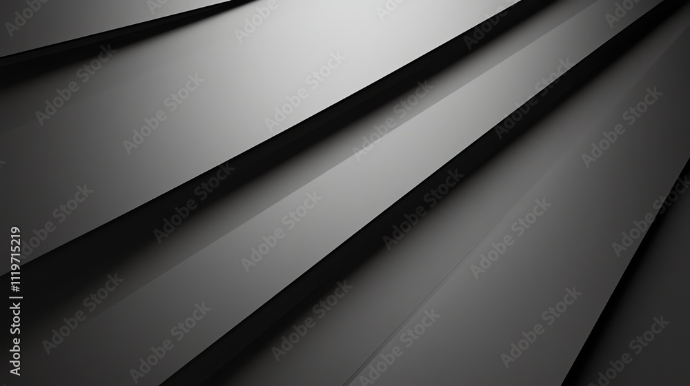 Poster an abstract background with overlapping lines and shapes in shades of blue.