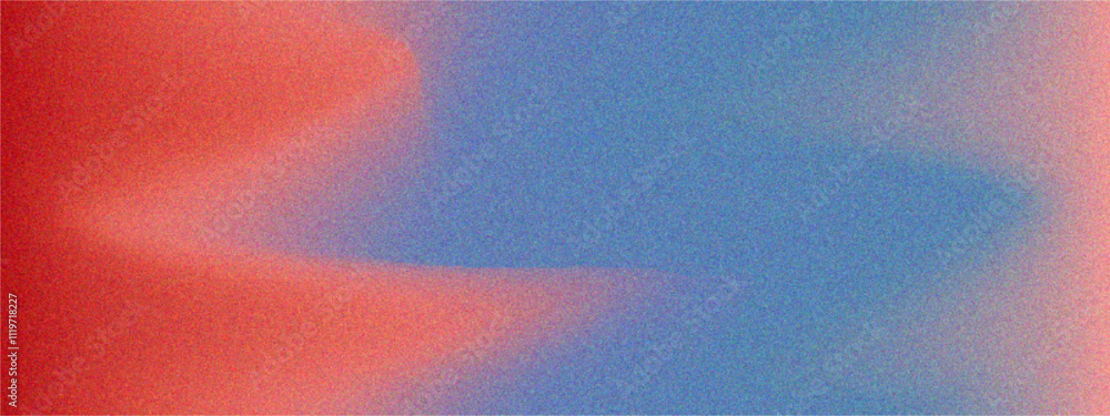 Aufkleber abstract pastel blurred grainy colorful gradient with grain realistic noise effect texture backgroun