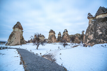 Priests Valley and today Paşabağları, is covered with unique fairy chimneys. Chapel and sitting...