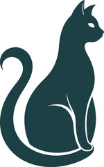 cat vector silhouette