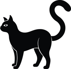 cat vector silhouette