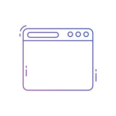 browser vector icon