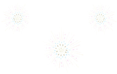 fireworks in the sky