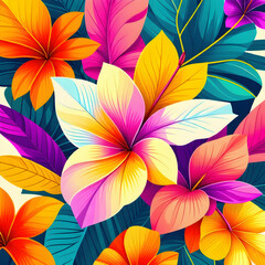 Tropical plant illustration