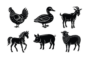 set of animals