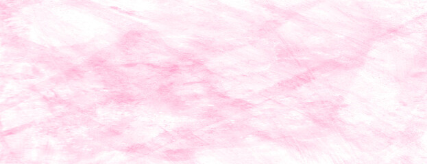 かすれた白とピンク色の横長バナー背景