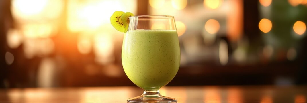 Festive Holiday Cocktail with Bokeh Lights for Seasonal Celebrations. Non-alcoholic month. Dry January is public health campaign