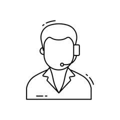 customer service vector icon