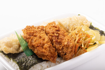 カキフライ　のり弁当