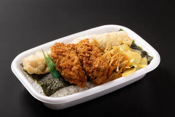カキフライ　のり弁当