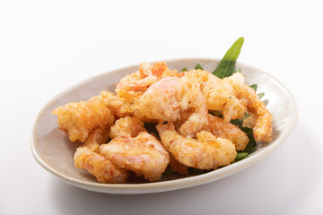 天然エビの唐揚げ