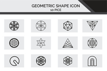 Business icon bundle . Website set of icon vector,Social mediya icon,geomatric icon,business icon.