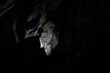 cave in the cave south Thailand beautiful nature 