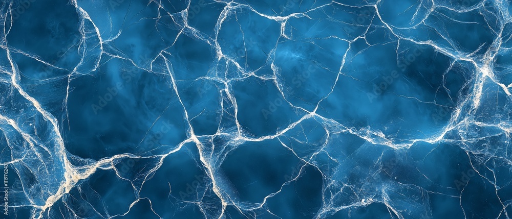 Aufkleber blue and white background with a lot of white dots. the dots are scattered all over the background, 