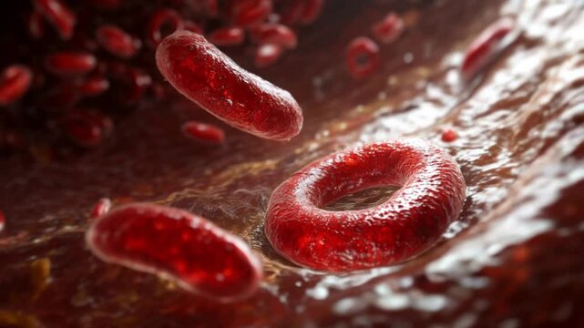 3D Illustration of Rabies Viruses