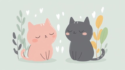 Whimsical Wildlife: Simple Cartoon Animal Illustrations