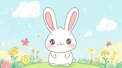 Whimsical Wildlife: Simple Cartoon Animal Illustrations