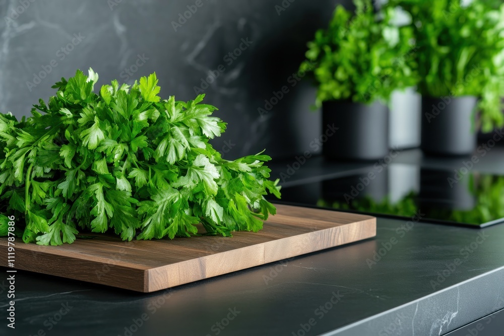 Poster streamlined minimalist kitchen modern recipes simple tools for efficient cooking discover a clean, f