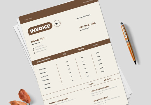 Invoice Design