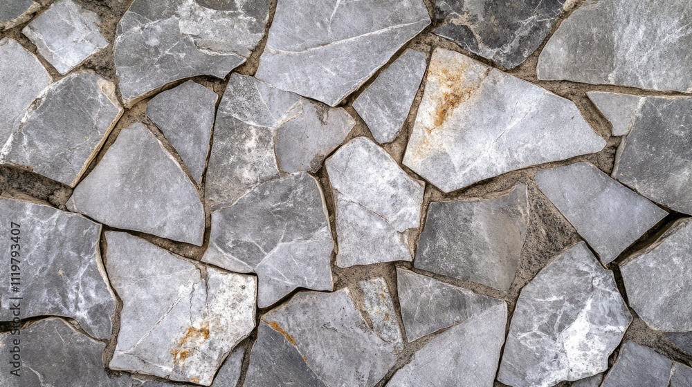 Poster textured gray stone pavement background with irregular shapes and patterns for architectural or land