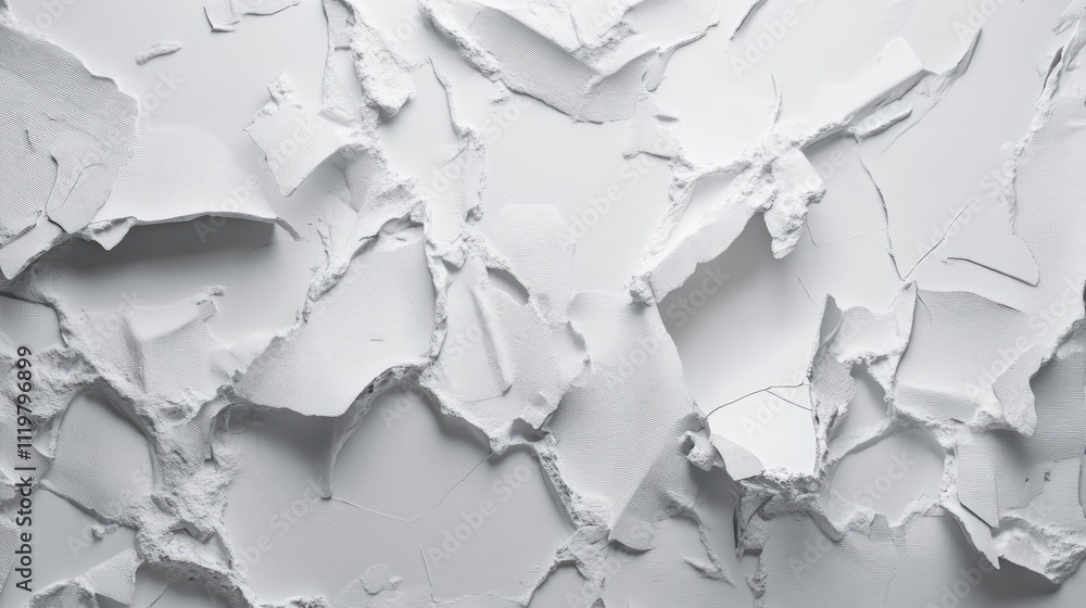 Aufkleber abstract textured background of peeling white plaster creates a visually striking composition suitab