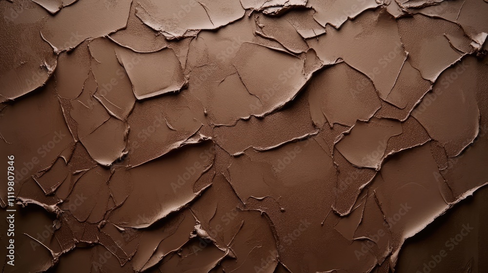Poster brown decorative plaster texture with abstract patterns suitable for creative backgrounds or buildin