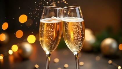 Raising Glasses to a Sparkling New Year
