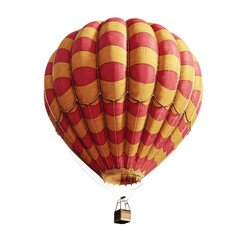 Naklejka premium hot air balloon isolated