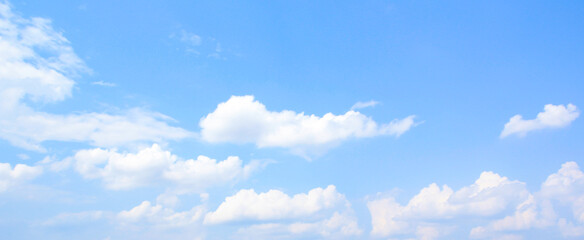 blue sky with clouds