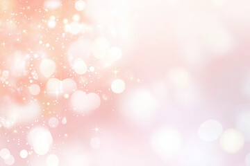 Obraz premium キラキラ背景 バレンタイン