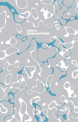 Hand drawn style pattern design.