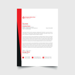 Letterhead design Template 