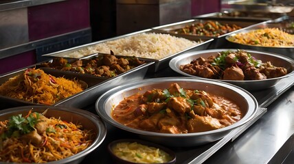 Obraz premium indian chicken curry