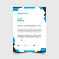 Letterhead design Template 