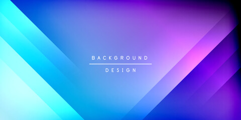 Fototapeta premium Bright lines background. Gradient geometric template wallpaper