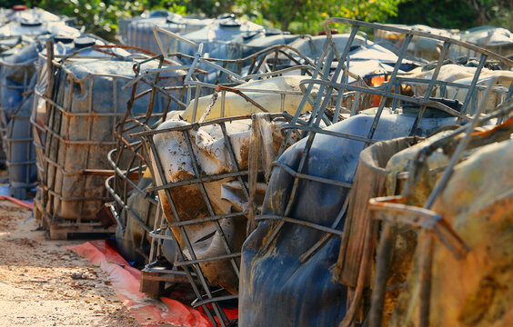 Rows of Intermediate bulk container (IBC) lines are obsolete
