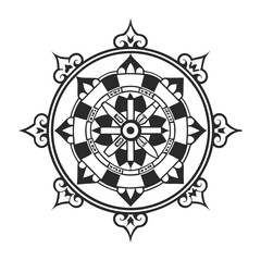 Mandala Design, Vector, Illustration