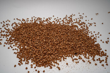 food, coffee, brown, isolated, white, buckwheat, seed, seeds, black, dry, caffeine, heap, ingredient, grain, aroma, organic, spice, drink, bowl, bean, healthy, closeup, macro, beans, breakfast