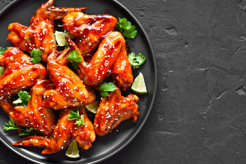 Roasted chicken wings