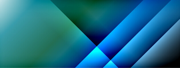 Colorful gradient with lines made of shadow and light. Creative background