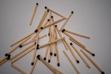 match, matches, isolated, wood, fire, white, matchstick, stick, burn, light, wooden, object, danger, flame, flammable, matchbox, close-up, matchsticks, red, closeup, macro, heap, heat, pile, ignite